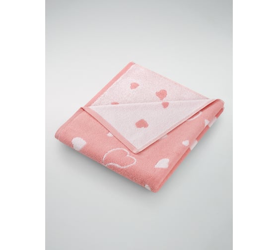 Полотенце Guten Morgen Ткань махровая, Тедди, Цвет: Розовый (70x130 см) ПМ-ТдР-70-130
