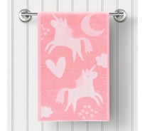 Полотенце Guten Morgen Ткань махровая, Юникорн (70x130 см 1 сорт) ПМЮник-70-130