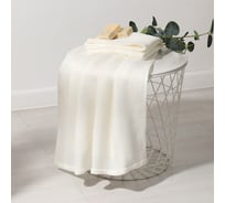Полотенце вафельное LoveLife Love Life Sweet Momemt 50x90 см, молочный, 100% хлопок, 300 гр/м2 9628252