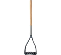Пресс для картофеля Bergner 36x8,3 см, пластик, каучук, дерево, нержавеющая сталь, Naturally BG-43090-GY