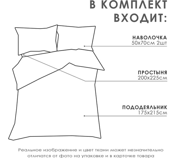 Комплект постельного белья LoveLife 2-спальное, Цветочное поле 175x215 см, 200x225 см, 50x70 см-2 шт, 100% хлопок, сатин 125г/м 9861628