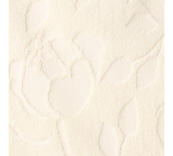 Полотенце махровое жаккардовое LoveLife Flowers 50x90 см, молочный, 100% хлопок, 500 гр/м2 9628258