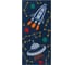 Полотенце LoveLife Love Life Космос 70x140 см, велюр/махра 340 гр/м2, 100% хлопок 7364339 2
