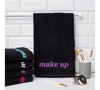 Полотенце махровое LoveLife Love Life Make up 50x90, фиолетовый, 100% хлопок, 360 г/м2 5555307