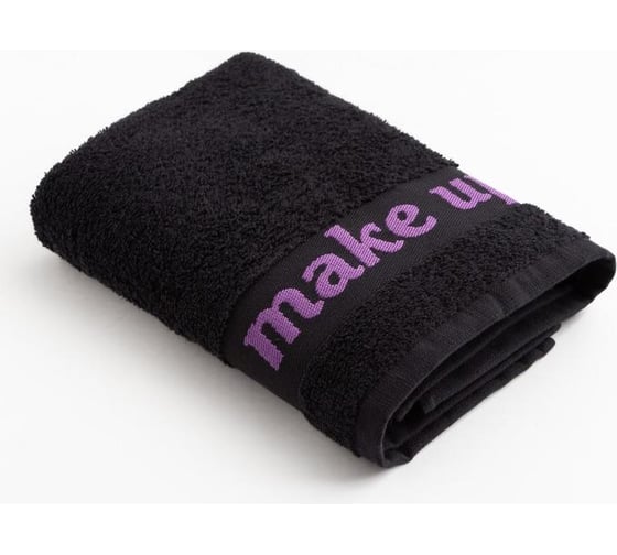 Полотенце махровое LoveLife Love Life Make up 50x90, фиолетовый, 100% хлопок, 360 г/м2 5555307