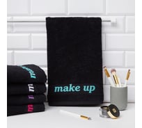 Полотенце махровое LoveLife Love Life Make up 50x90, бирюзовый, 100% хлопок, 360 г/м2 5555310