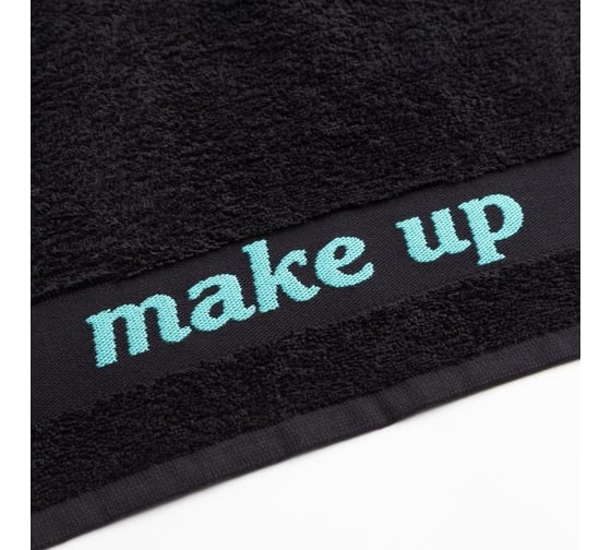 Полотенце махровое LoveLife Love Life Make up 50x90, бирюзовый, 100% хлопок, 360 г/м2 5555310