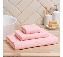 Полотенце махровое LoveLife Love Life Комфорт 70x140 см, розовый, 100% хлопок, 500 гр/м2 6784063