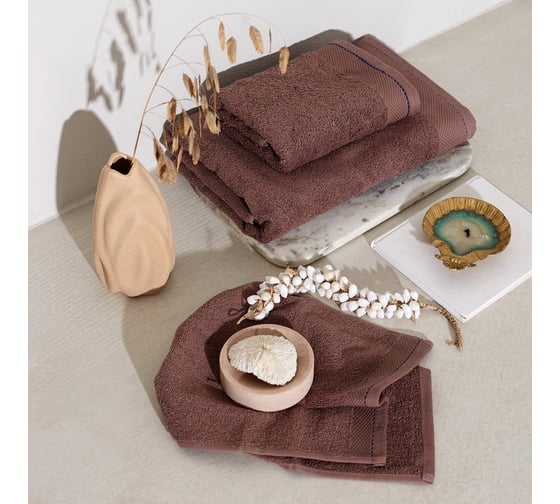 Полотенце махровое LoveLife Plain 50x90 см, капучино, 100% хлопок, 450 гр/м2 7527736