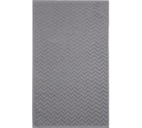 Полотенце махровое LoveLife Zig-Zag 50x90 см, серый, 100% хлопок, 450 гр/м2 9097552
