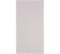 Полотенце махровое LoveLife Zig-Zag 30x60 см, пыльно-лавандовый, 100% хлопок, 450 гр/м2 9097556