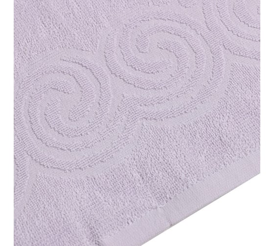 Полотенце махровое LoveLife Love Life Border 50x90 см, светло-лавандовый, 100% хлопок, 380 гр/м2 9097599