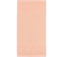 Полотенце махровое LoveLife Love Life Border 30x60 см, персиковый, 100% хлопок, 380 гр/м2 9097614