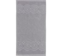 Полотенце махровое LoveLife Love Life Border 70x130 см, серый, 100% хлопок, 380 гр/м2 9097593