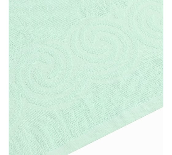 Полотенце махровое LoveLife Love Life Border 70x130 см, мятный, 100% хлопок, 380 гр/м2 9097592