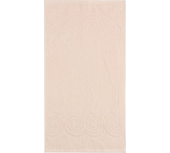 Полотенце махровое LoveLife Love Life Border 70x130 см, бежевый, 100% хлопок, 380 гр/м2 9097561 1