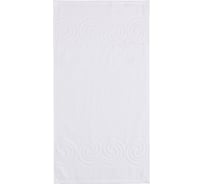 Полотенце махровое LoveLife Love Life Border 70x130 см, белый, 100% хлопок, 380 гр/м2 9097562