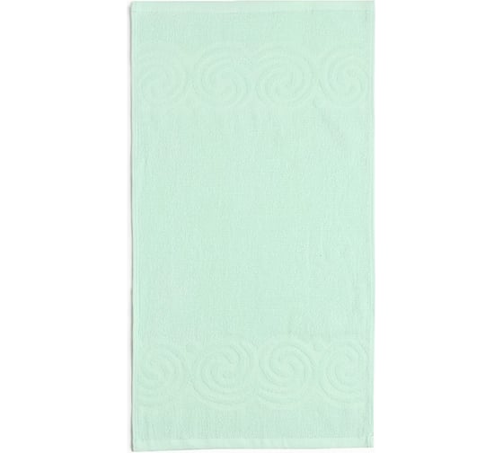Полотенце махровое LoveLife Love Life Border 50x90 см, мятный, 100% хлопок, 380 гр/м2 9097602 1