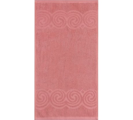 Полотенце махровое LoveLife Love Life Border 50x90 см, пыльно-розовый, 100% хлопок, 380 гр/м2 9097601