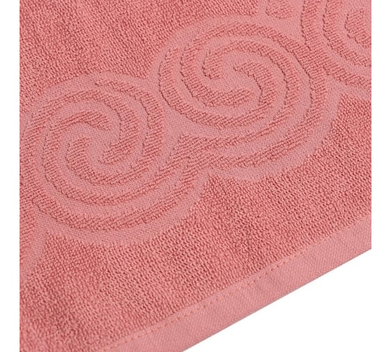Полотенце махровое LoveLife Love Life Border 50x90 см, пыльно-розовый, 100% хлопок, 380 гр/м2 9097601
