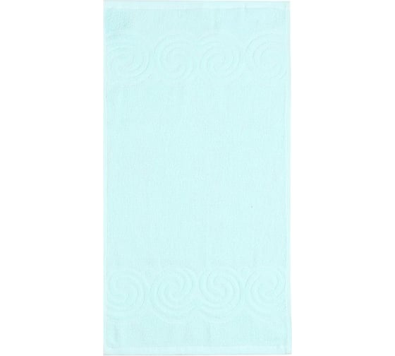 Полотенце махровое LoveLife Love Life Border 50x90 см, светло-голубой, 100% хлопок, 380 гр/м2 9097597 1