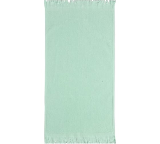 Полотенце махровое LoveLife Love Life Fringe 30x60 см, мятный, 100% хлопок, 380 гр/м2 9097625 1