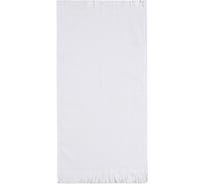 Полотенце махровое LoveLife Love Life Fringe 50x90 см, белый, 100% хлопок, 380 гр/м2 9097620