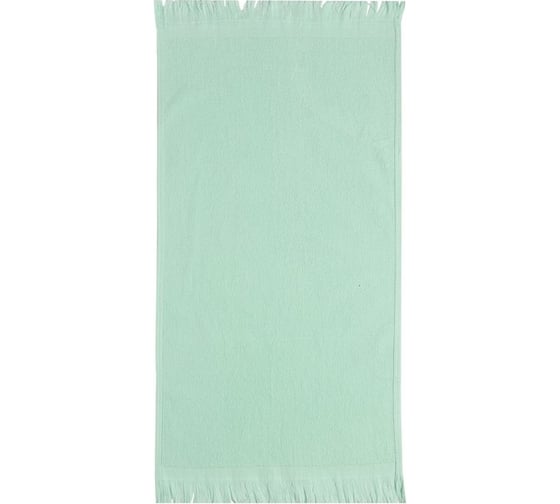 Полотенце махровое LoveLife Love Life Fringe 70x130 см, мятный, 100% хлопок, 380 гр/м2 9097619 1