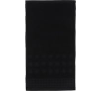 Полотенце махровое LoveLife Square 30x60 см, черный, 100% хлопок, 380 гр/м2 9097642
