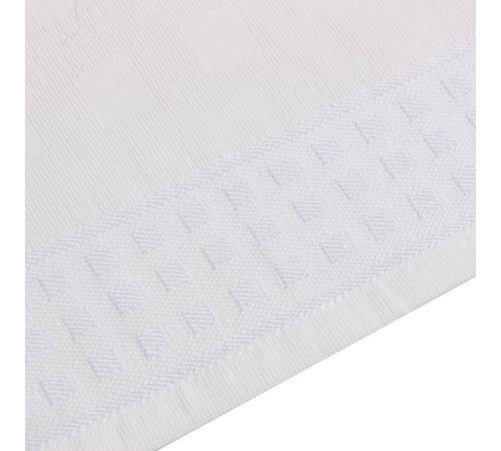 Полотенце махровое LoveLife Square 50x90 см, белый, 100% хлопок, 380 гр/м2 9097638