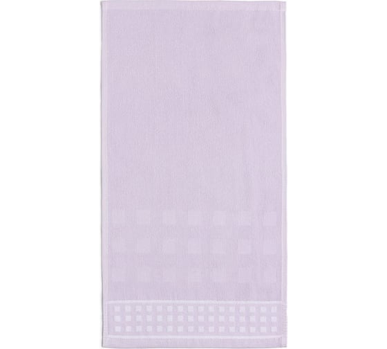Полотенце махровое LoveLife Square 70x130 см, светло-лавандовый, 100% хлопок, 380 гр/м2 9097634 1