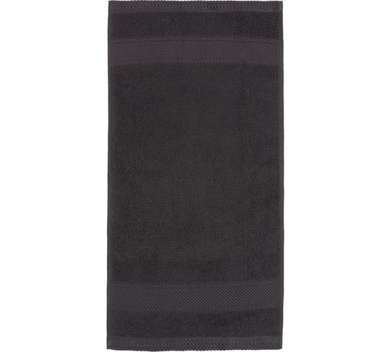 Полотенце махровое LoveLife Love Life Twined 30x60 см, серый, 100% хлопок, 420 гр/м2 9097660 1