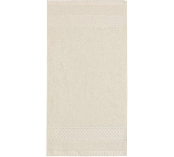 Полотенце махровое LoveLife Love Life Twined 70x130 см, молочный, 100% хлопок, 420 гр/м2 9097645 1