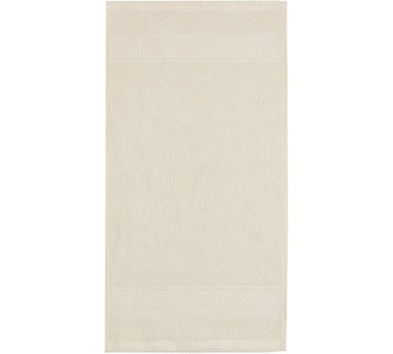 Полотенце махровое LoveLife Love Life Twined 30x60 см, молочный, 100% хлопок, 420 гр/м2 9097658 1