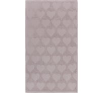 Полотенце махровое LoveLife Love Life Hearts 30x50 см, светло-розовый, 100% хлопок, 450 гр/м2 9415391