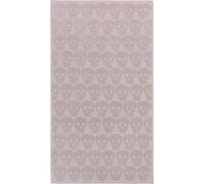 Полотенце махровое LoveLife Love Life Sculls 50x90 см, светло-розовый, 100% хлопок, 450 гр/м2 9415386