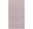 Полотенце махровое LoveLife Love Life Sculls 50x90 см, светло-розовый, 100% хлопок, 450 гр/м2 9415386 1