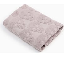 Полотенце махровое LoveLife Love Life Sculls 70x140 см, светло-розовый, 100% хлопок, 450 гр/м2 9415387