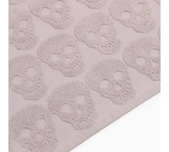 Полотенце махровое LoveLife Love Life Sculls 70x140 см, светло-розовый, 100% хлопок, 450 гр/м2 9415387