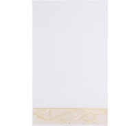 Полотенце махровое LoveLife Love Life Leaves 70x140 см, белый, 100% хлопок, 360 гр/м2 9415376