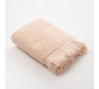 Полотенце махровое LoveLife Love Life Fringe 70x130, бежевый, 100% хлопок, 360 г/м2 4699551