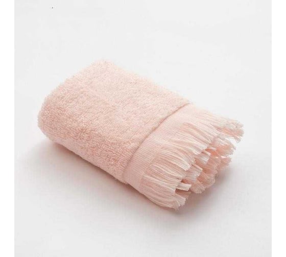 Полотенце махровое LoveLife Love Life Fringe 30x60, персиковый, 100% хлопок, 360 г/м2 4699532 1