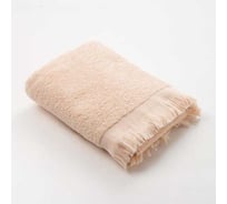 Полотенце махровое LoveLife Love Life Fringe 50x90, бежевый, 100% хлопок, 360 г/м2 4699541