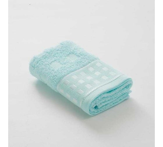 Полотенце махровое LoveLife Square 30x60 см, небесный, 100% хлопок, 360 гр/м2 5032069 1