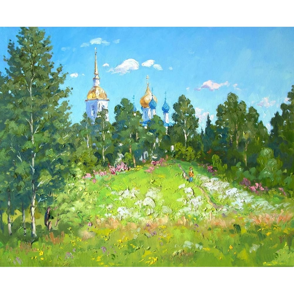 Картина Буревестник Монастыри России, Александровского Александра Храм ...