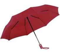 Зонт складной автоматический EUROHOUSE диаметр 56см, 8 спиц, с чехлом, цвет черный, красный 16155