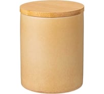 БАНКА Lefard ДЛЯ СЫПУЧИХ ПРОДУКТОВ 580 МЛ КОЛЛЕКЦИЯ TRIANGLE COLLECTION ЦВЕТ: КОФЕ С МОЛОКОМ 191-197