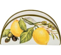 Салфетница Agness лемон три 13,5x4x7 см 358-1572
