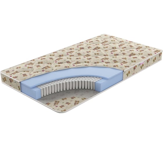 Детский матрас с независимыми пружинами Sontelle Kinni Ramon 60x120 S-KDS-KN-0-016-RMN\21