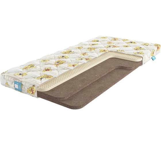 Беспружинный детский матрас Promtex Biba Latex Cocos 6 70x200 PO-BB-0-009-LXC\25 1